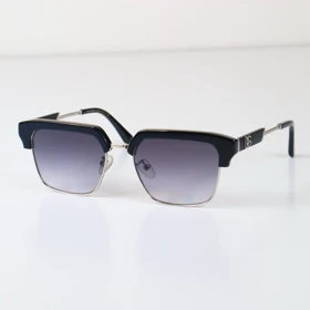 عینک آفتابی اورجینال لوکس دولچه اند گابانا Dolce & Gabbana مدل EA-DG6185 با طراحی جذاب وشیک (مشکی نقره ای)