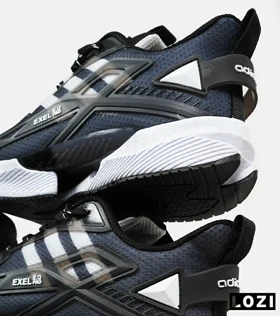 کفش کتانی مردانه و زنانه مشکی سفید Adidas SUPERNOVA 3