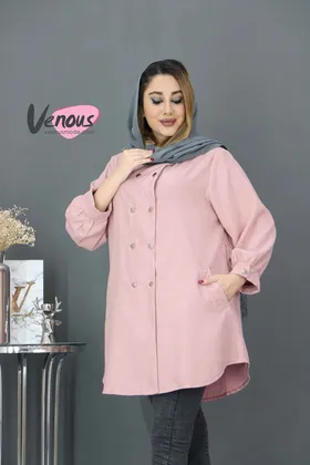 مانتو پانچ دودکمه میکرو