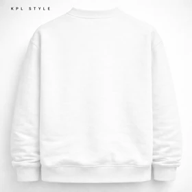 دورس سه نخ پنبه سفید با طراحی تایپوگرافی کد 1193