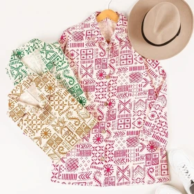 مانتو زنانه لینن نچرال