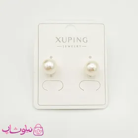 گوشواره میخی دخترانه ژوپینگ مرواریدی
