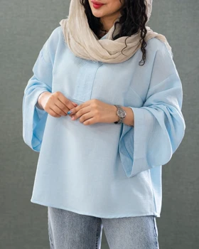 شومیز جلوبسته زرین