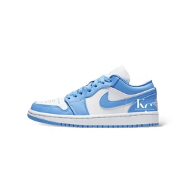 کتانی نایک ایر جردن 1 بدون ساق یونیورسیتی Nike air jordan 1 low university blue