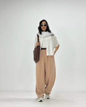 شلوار پارچه‌ای