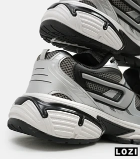 کفش کتانی مردانه نقره ای خاکستری DIESEL S-SERENDIPITY SPORT