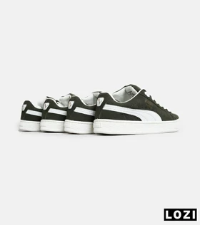 کفش کتانی ورزشی سبز مردانه و زنانه PUMA suede XL