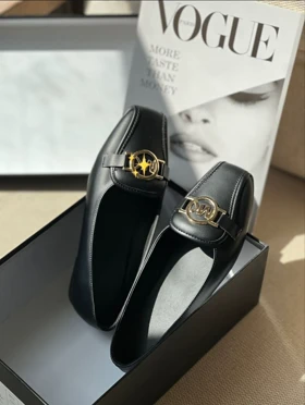 کالج زنانه مشکی چرم MK