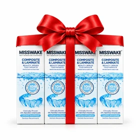 پکیج 4 تایی خمیردندان مخصوص دندان لمینیت و کامپوزیت 75 میلی میسویک