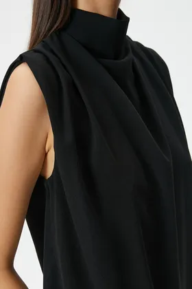 بلوز مشکی زنانه 4SAK60025UW