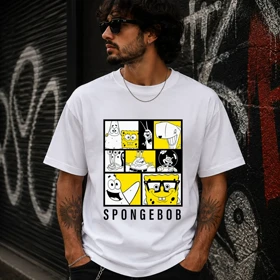 تیشرت طرح باب اسفنجی Spongebob