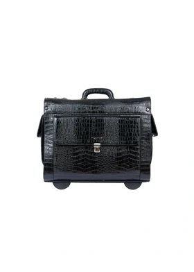 ساک چرم مدل لون کروکو