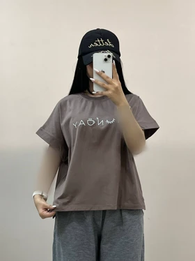 کراپ تیشرت نخ پنبه 681ملان