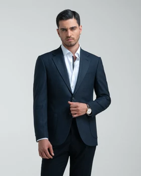 ام کی کالکشن کت mk-1713-navy-blue