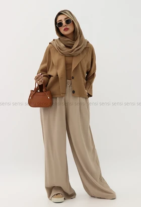 کت آستین کیمونو
