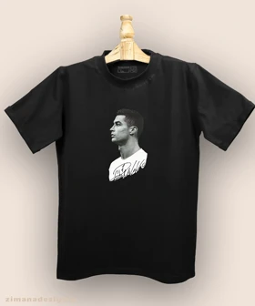 تیشرت مردانه و زنانه طرح کریستیانو رونالدو کد 960