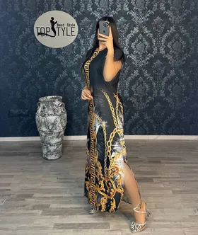 پیراهن بلند کد : 8107