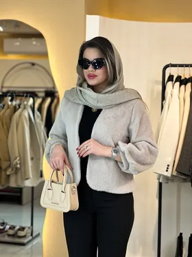 کت پوست کرم 120901