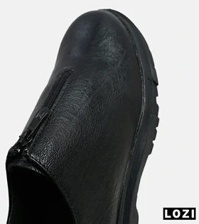 کفش کتانی مردانه مشکی BERSHKA