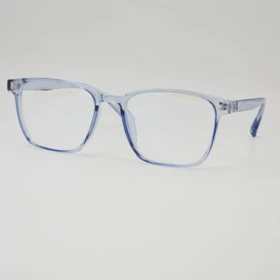 عینک آفتابی زنانه و مردانه بلوکات Anti Blue Light 28094 مناسب کار با کامپیوتر و موبایل (فریم طوسی آبی عدسی بی رنگ)