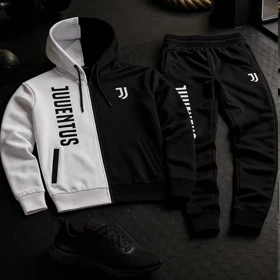 ست سویشرت شلوار یوونتوس مردانه مدل TOPAN