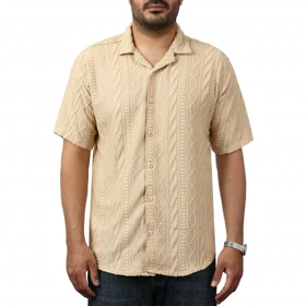 پیراهن آستین کوتاه مراکشی مردانه مدل 6211814