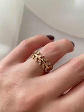 انگشتر شاخه برگ ژوپینگ