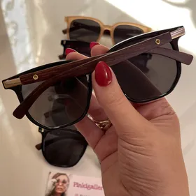 عینک دسته چوبی marc jacobs