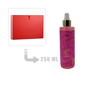 بادی اسپلش عطر ادکلن گوچی راش زنانه 250 میل Gucci Rush for Woman 250ml