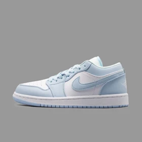 نایکی جردن 1 آیس بلو ساق کوتاه Nike Jordan 1 Ice Blue