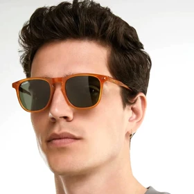 عینک آفتابی دی فرانکلین مدل D.franklin ULTRA LIGHT SQ MED / AMBER