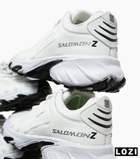 کفش کتانی مردانه و زنانه سفید سالومون Salomon z flex connect