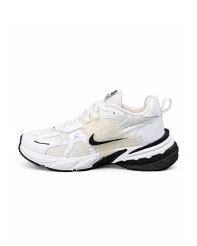 کفش کتانی مردانه بزرگ پا نایکی v2k رنگ سفید مشکی Nike V2k