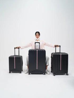 مجموعه 3 عددی چمدان رزمری مدل Rose Merry RL-203-3J