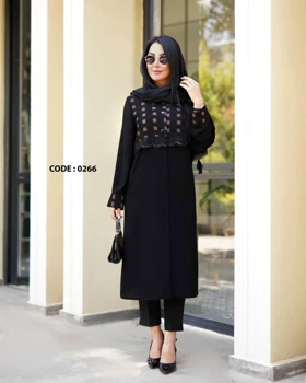 مانتو زنانه مجلسی کد 0266