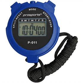 کرنومتر دیجیتال پرو اسپورتز PRO SPORTS مدل P-011 با دقت 0.01 ثانیه (آبی)