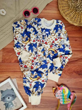 بلوز و شلوار مخمل بچگانه