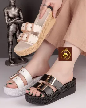 صندل دمپایی لژدار زنانه