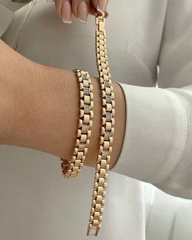 دستبند رولکس نگین‌دار ژوپینگ
