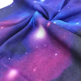 اسکارف روی صورت، سر و گردن طرح کهکشانی