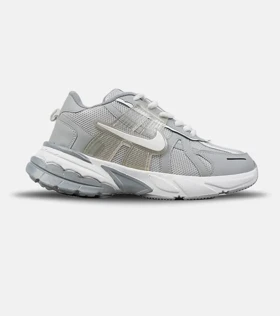 کتانی نایک V2K طوسی سفید مدل 9595 استایل رترو و Y2K مردانه و زنانه