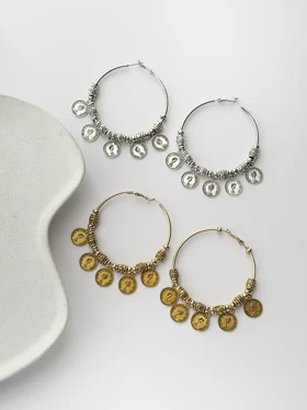 گوشواره حلقه‌ای چارم