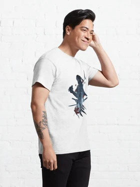 تیشرت با طرح Samurai of Tsushima Jin Sakai گوست اف سوشیما کد 18998