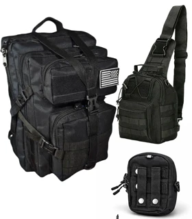 کوله پشتی و بادی بگ تاکتیکال (کیف کمری)