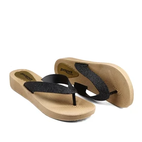 دمپایی لاانگشتی زنانه پاپا مدل ترمه