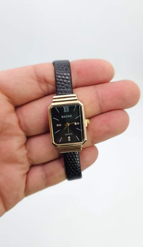 ساعت مچی زنانه باوک BAOKE بند چرمی ، اسپرت و روزمره با جعبه کادویی