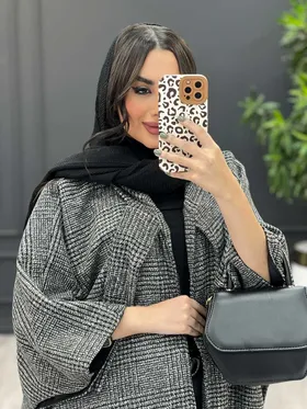 پالتو خفاشی بغل دکمه
