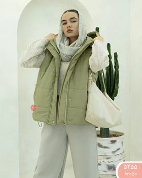 پافرکلاه داربغل گت 5255