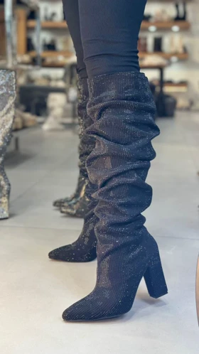 480 - بوت چروک نگینی 480