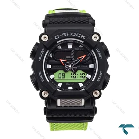 ساعت پسرانه جیشاک GA-900H سبز مشکی Casio-5873-G